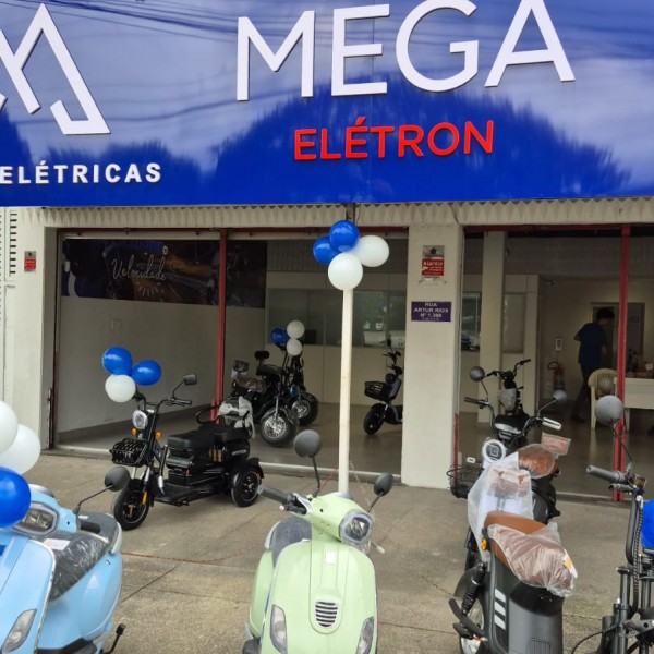 Nossas Lojas | Mega Elétron - Soluções em mobilidade elétrica